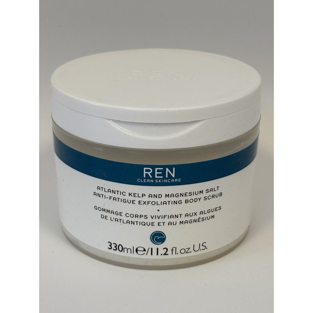 Ren Atlantic Kelp And Magnesium Salt Anti-Fatigue Exfoliating Body Scrub 11.2 oz